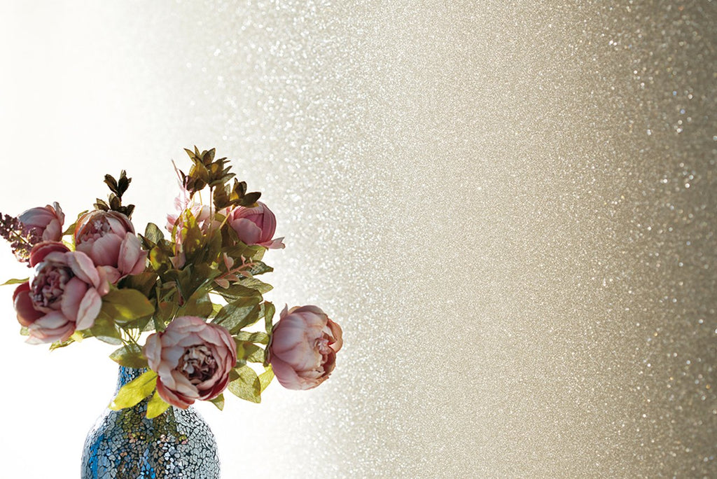 Glambeads Solid Pearl Glass Bead Wallpaper - Designer Wallcoverings and Fabrics