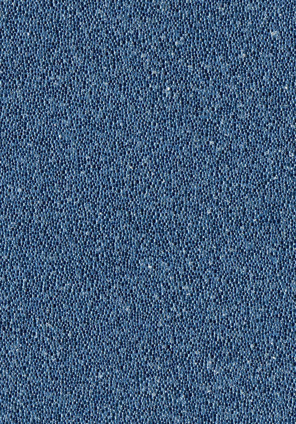 Glambeads Solid Blue Glass Bead Wallcovering