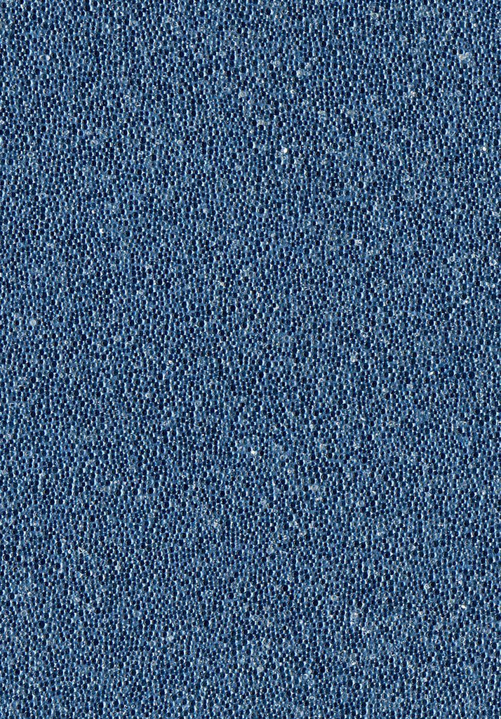 Glambeads Solid Blue Glass Bead Wallpaper - Designer Wallcoverings and Fabrics
