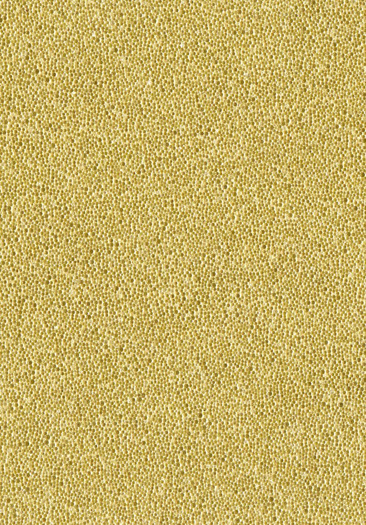 Glambeads Solid Gold Glass Bead Wallpaper - Designer Wallcoverings and Fabrics