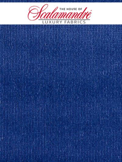GLAMOUR VELVET - NAVY - Scalamandre Fabrics, Fabrics - VPGLAM-253 at Designer Wallcoverings and Fabrics, Your online resource since 2007