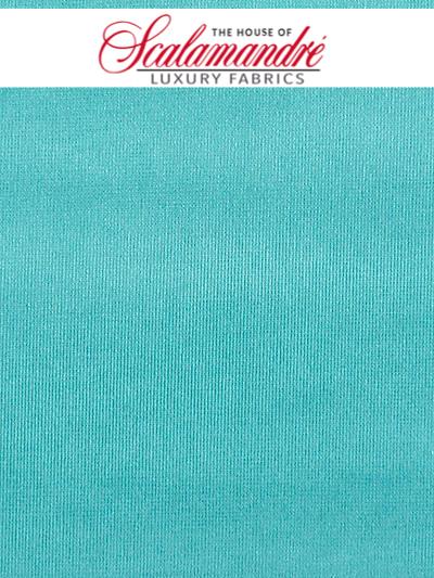 GLAMOUR VELVET - TURQUOISE - Scalamandre Fabrics, Fabrics - VPGLAM-309 at Designer Wallcoverings and Fabrics, Your online resource since 2007