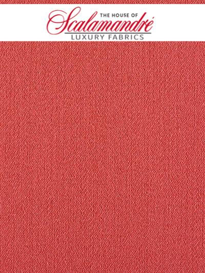 RIO - CRANBERRY - Scalamandre Fabrics, Fabrics - VPRIO1-409 at Designer Wallcoverings and Fabrics, Your online resource since 2007