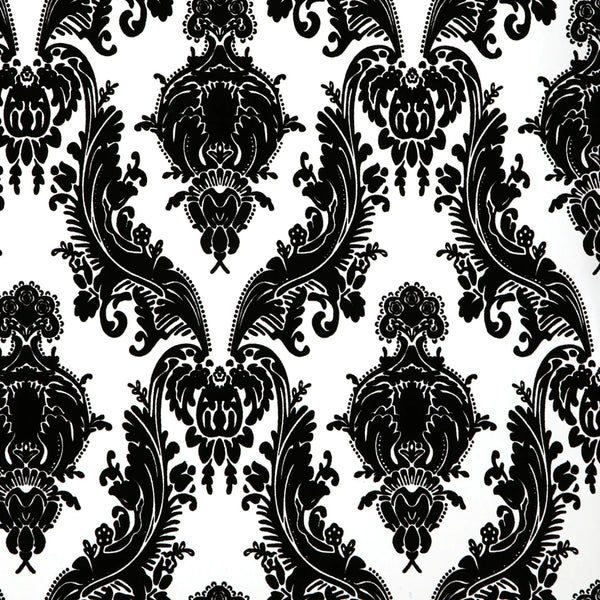 Daphney's Heirloom Flocked Velvet Wallcovering