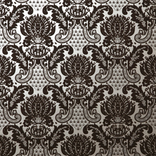 Bella's Windsor Flocked Velvet Wallcovering