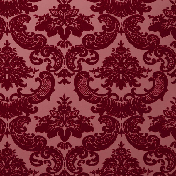 Veronica's Madison Flocked Velvet Wallcovering