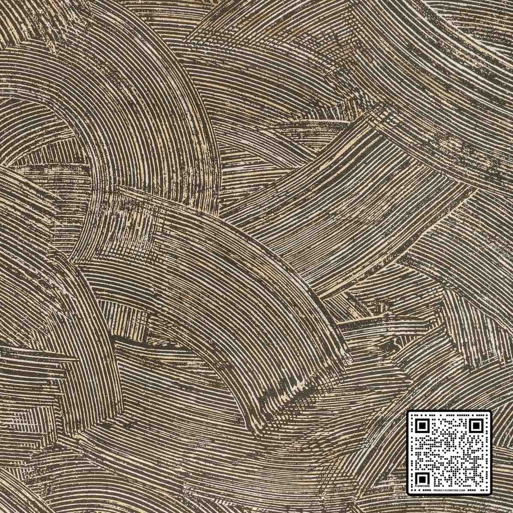  MODERN SWIRL WP CELLULOSE - 85%;POLYESTER - 15% BLACK BEIGE  WALLCOVERING available exclusively at Designer Wallcoverings