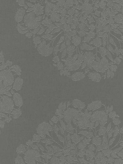 Rendezvous - Dark Grey Wallpaper | Scalamandre 
