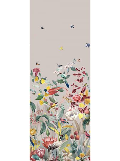 Kotori - Mural - Light Grey Wallpaper | Scalamandre 