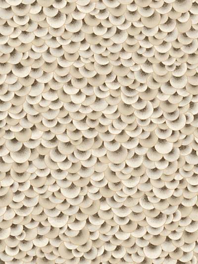 Ecailles - Or Wallpaper | Scalamandre 