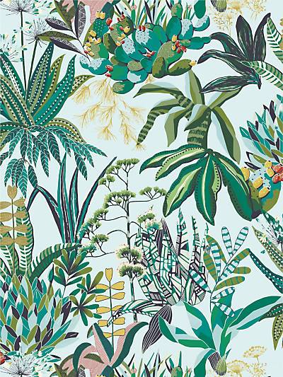 Figari - Agave Wallpaper | Scalamandre 
