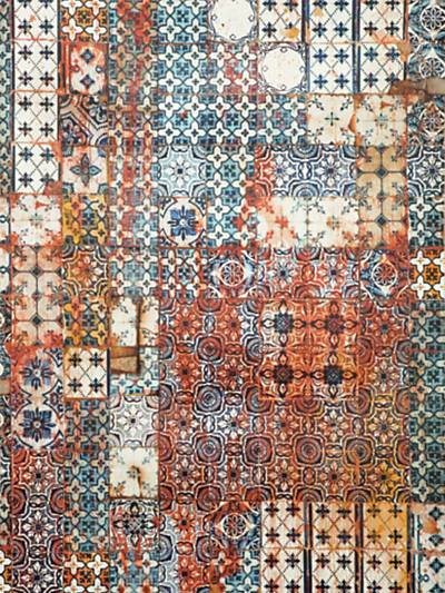 Porto - Mandarine Wallpaper | Scalamandre 