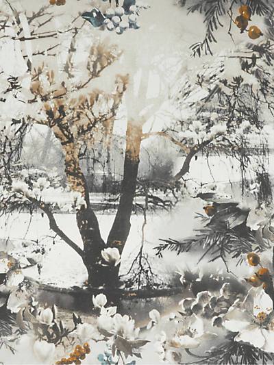 Brume - Terre Wallpaper | Scalamandre 