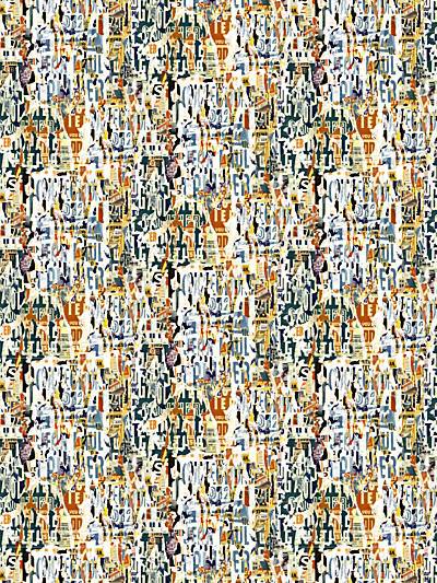 AFFICHES - MULTICO - SCALAMANDRE WALLPAPER - WH000023323 at Designer Wallcoverings and Fabrics, Your online resource since 2007