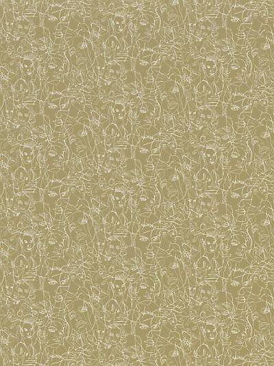 Gouache - Bronze | Scalamandre