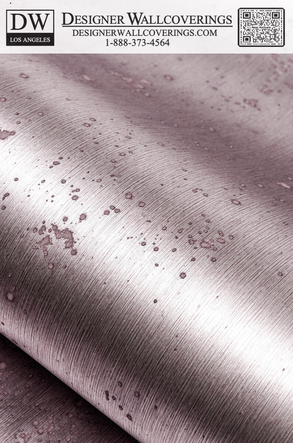 Venetian Aged Patina Amethyst Purple Wallcovering