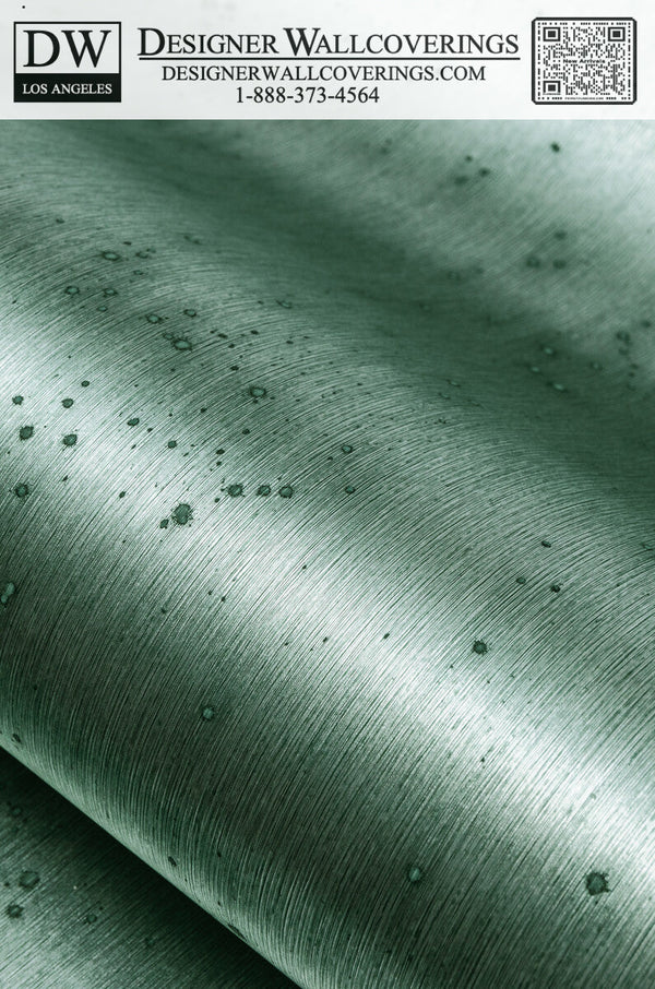 Venetian Aged Patina Jade Green Wallcovering