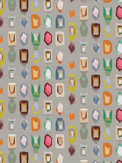 COLORPOP - ANDRE - NICOLETTE MAYER WALLPAPER - WNM0001CPOP at Designer Wallcoverings and Fabrics, Your online resource since 2007