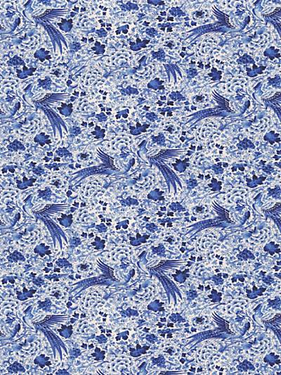 INSPIRATION - BLUE - NICOLETTE MAYER WALLPAPER - WNM0001INSP at Designer Wallcoverings and Fabrics, Your online resource since 2007