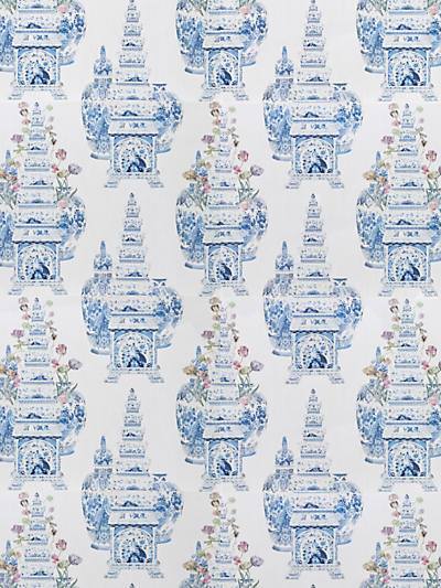 MASTERPIECES TULIP - WHITE - NICOLETTE MAYER WALLPAPER - WNM0001MSTP at Designer Wallcoverings and Fabrics, Your online resource since 2007