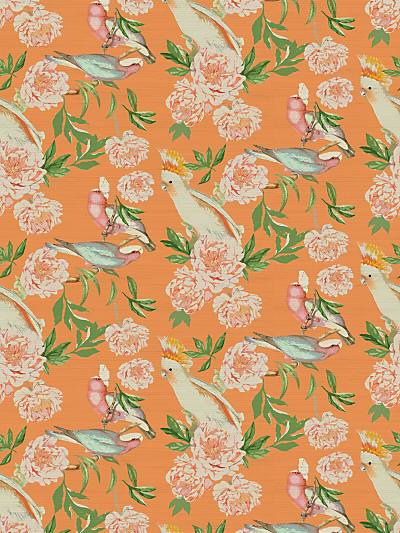 PEONY INSPIRA - BELLINI - NICOLETTE MAYER WALLPAPER - WNM0001PEON at Designer Wallcoverings and Fabrics, Your online resource since 2007