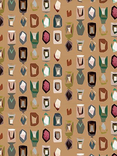 COLORPOP - SOPHISTICATE - NICOLETTE MAYER WALLPAPER - WNM0002CPOP at Designer Wallcoverings and Fabrics, Your online resource since 2007