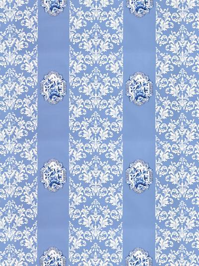 IMPERIAL - BLUE - NICOLETTE MAYER WALLPAPER - WNM0002IMPE at Designer Wallcoverings and Fabrics, Your online resource since 2007