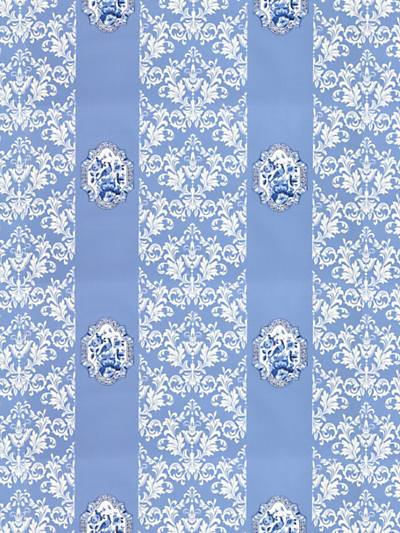 IMPERIAL - BLUE - NICOLETTE MAYER WALLPAPER - WNM0002IMPE at Designer Wallcoverings and Fabrics, Your online resource since 2007