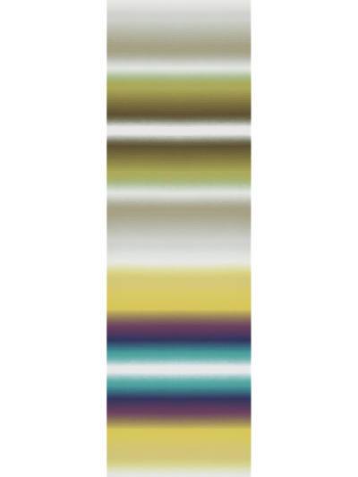 Riga Sfumato - Panel - Olive / Violet / Turquoise Wallpaper | Scalamandre 