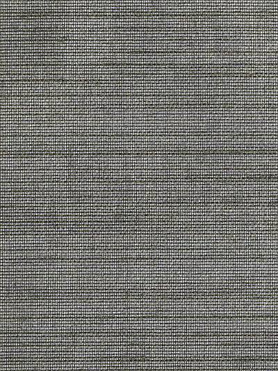 Paradise Weave - Onyx Wallpaper | Scalamandre 
