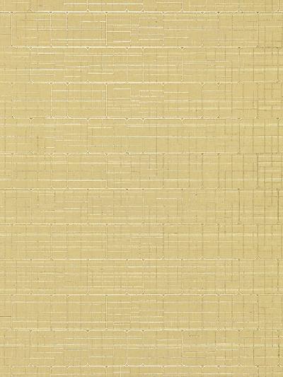 Mechanical Workmanship - Champagne Wallpaper | Scalamandre 