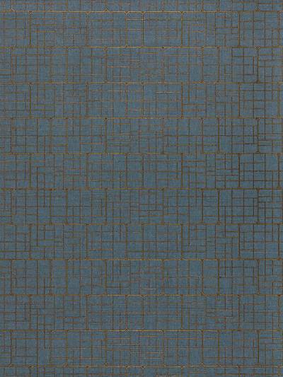 Mechanical Workmanship - Sapphire Wallpaper | Scalamandre 