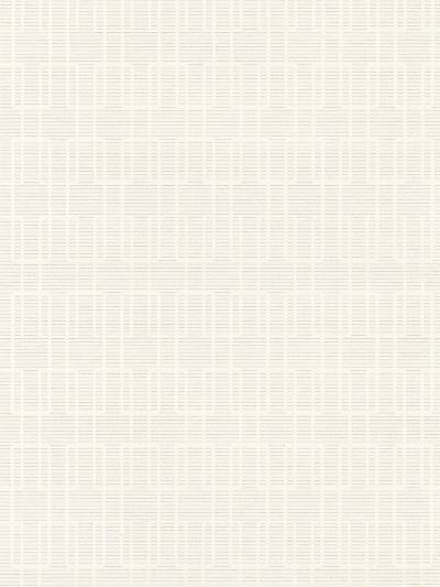 Relief Repetition - Ivory Wallpaper | Scalamandre 