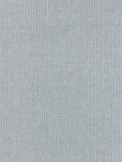 Evian Linen - Denim Wallpaper | Scalamandre 