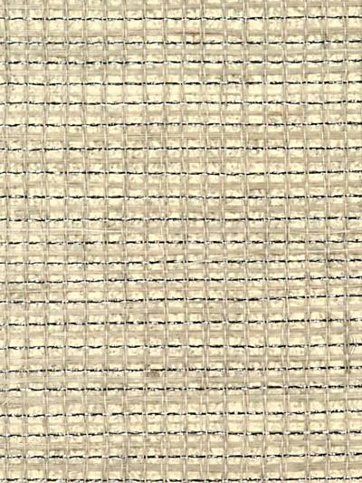 Gisella Weave - Platinum Wallpaper | Scalamandre 
