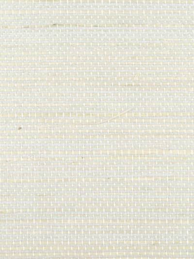 Chic Sisal - Pearl Wallpaper | Scalamandre 