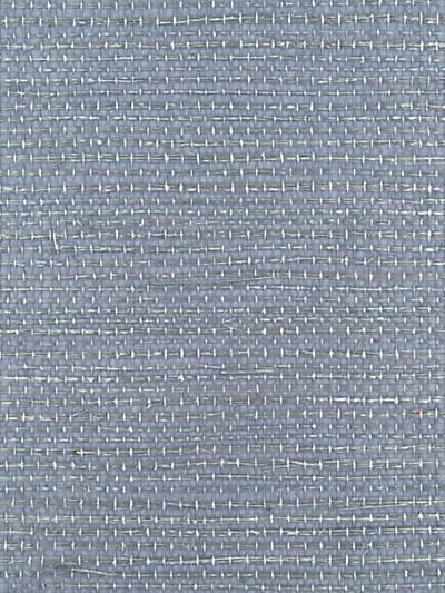 Nightlife Sisal - Blue Mist Wallpaper | Scalamandre 