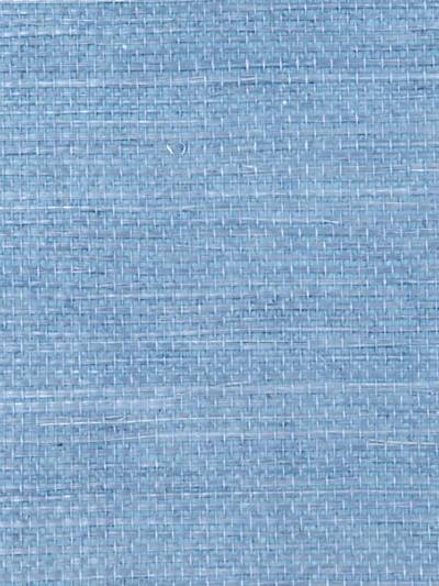 Simply Sisal - Blue Wallpaper | Scalamandre 