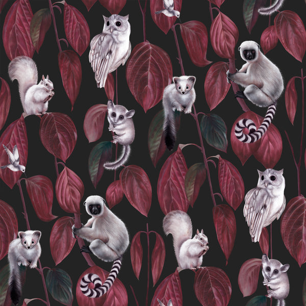Siberia - Dark Jungle Wallcovering