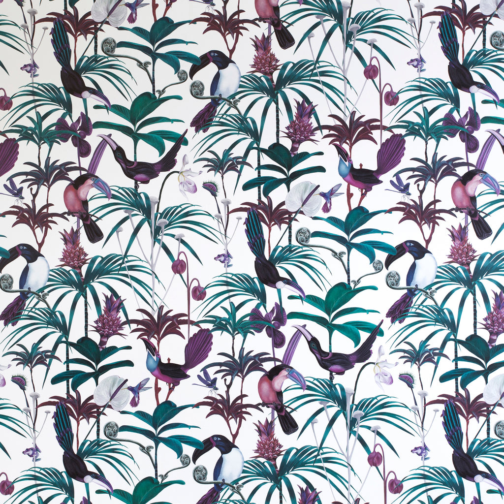 Xanadu - Light Jungle Wallpaper - Designer Wallcoverings and Fabrics