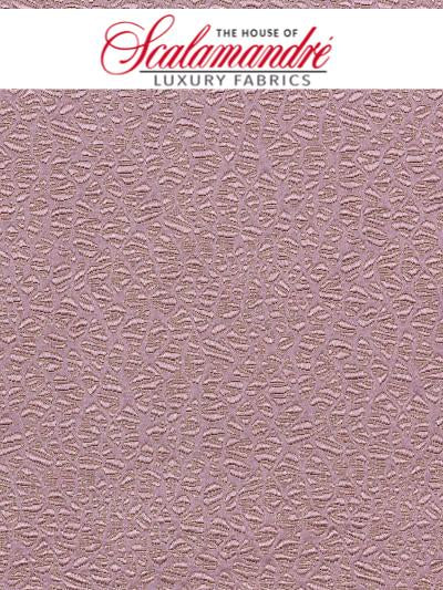HALLEY - LILAC - Scalamandre Fabrics, Fabrics - ZAHALL-790 at Designer Wallcoverings and Fabrics, Your online resource since 2007