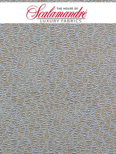 HALLEY - SKY - Scalamandre Fabrics, Fabrics - ZAHALL-791 at Designer Wallcoverings and Fabrics, Your online resource since 2007