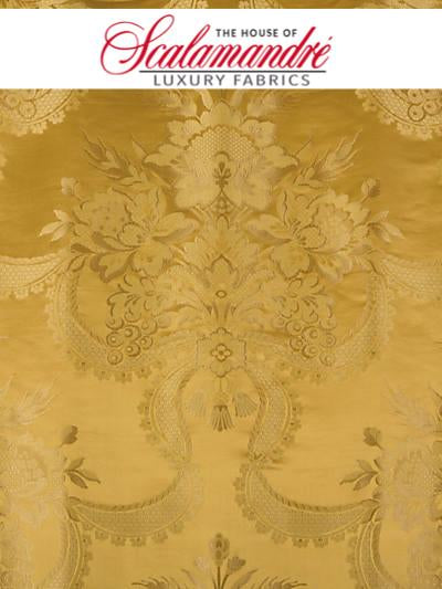 REALE NASTRI - GOLD - Scalamandre Fabrics, Fabrics - ZARNAS-156 at Designer Wallcoverings and Fabrics, Your online resource since 2007