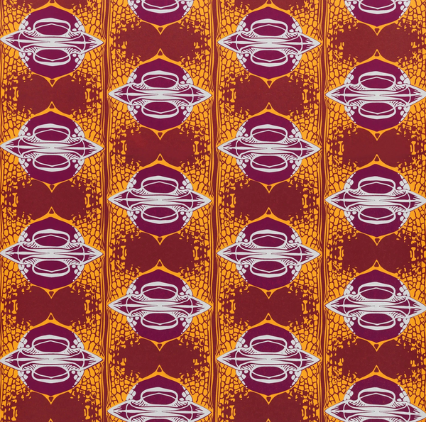 Zephyrus Rust And Purple And Orange And White