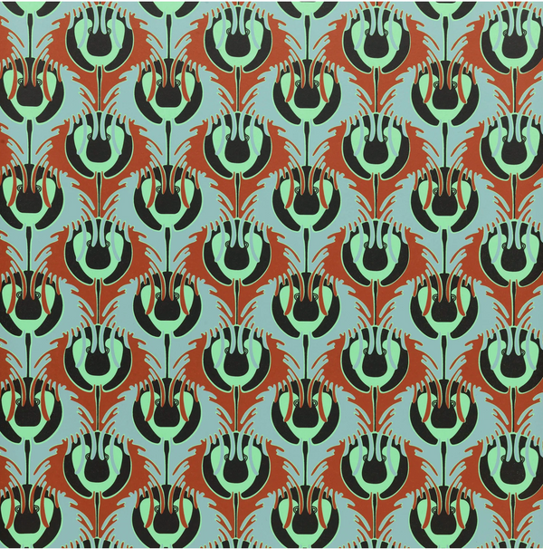 Masken Pale Green,Terracotta,Dusty Blue,Black | Zeuxis Parrhasius Europe