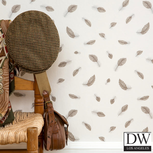 Free Falling Leaves Wallcovering - 2