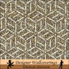 FXX - 3209 Cubist Glitter Cubic Gold Silver Metallic designer-wallcoverings-los-angeles