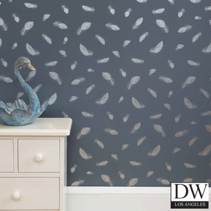 Free Falling Leaves Wallcovering - 4
