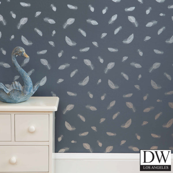 Free Falling Leaves Wallcovering - 4