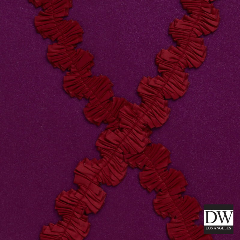 Mollies Real Fabric Wallpaper